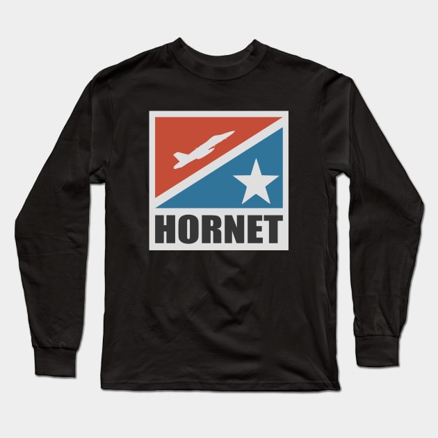 F/A-18 Hornet Long Sleeve T-Shirt by TCP